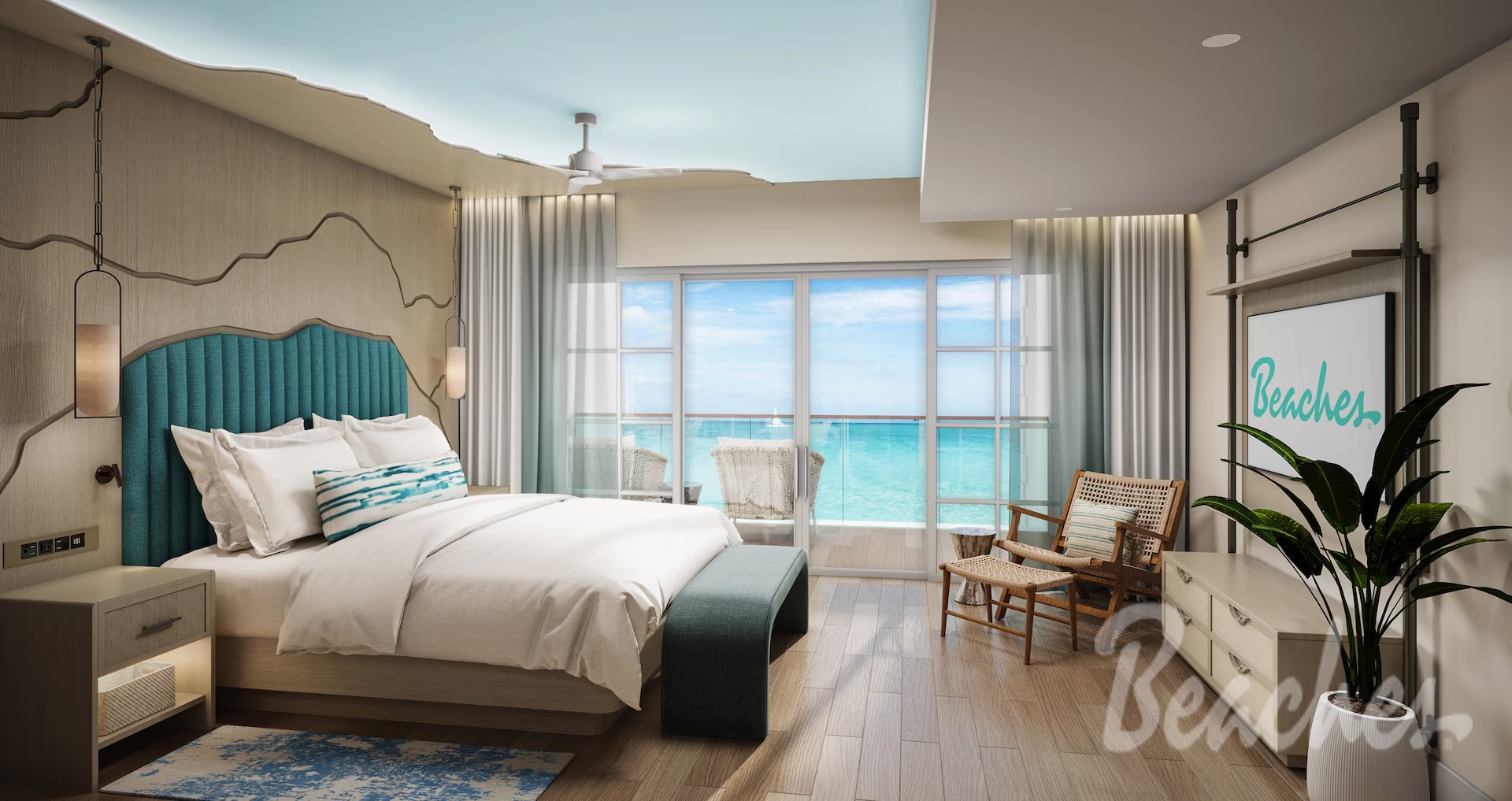 Beaches Turks and Caicos Treasure Beach Bedroom