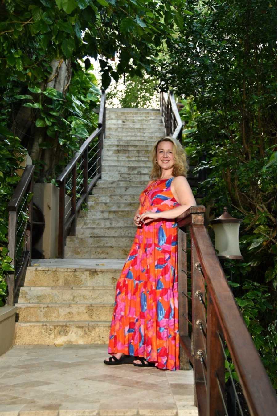 Jen at Sandals Royal Plantation