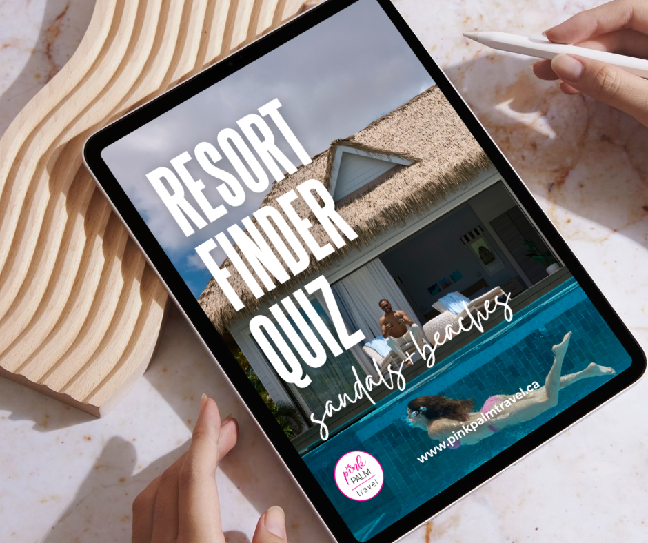 Sandals and Beaches Resort Finder Quiz Pink Palm Travel