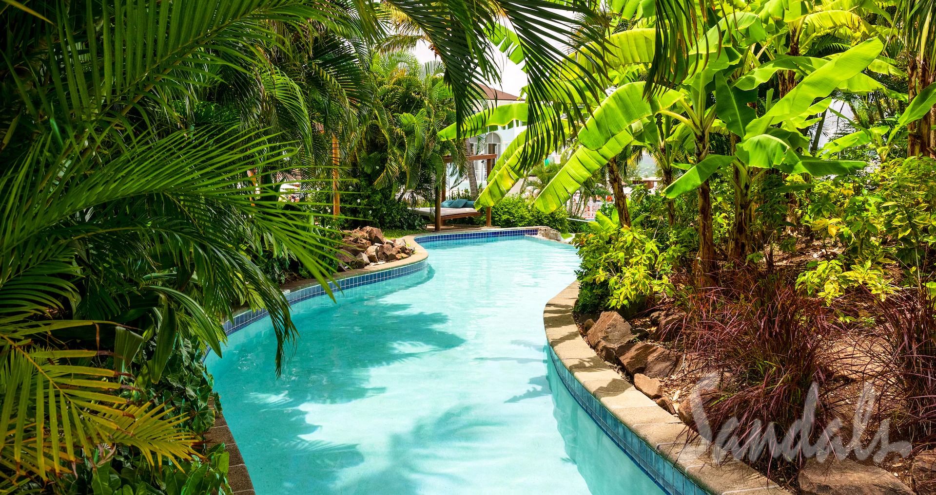 Sandals Grande St Lucian River Pool