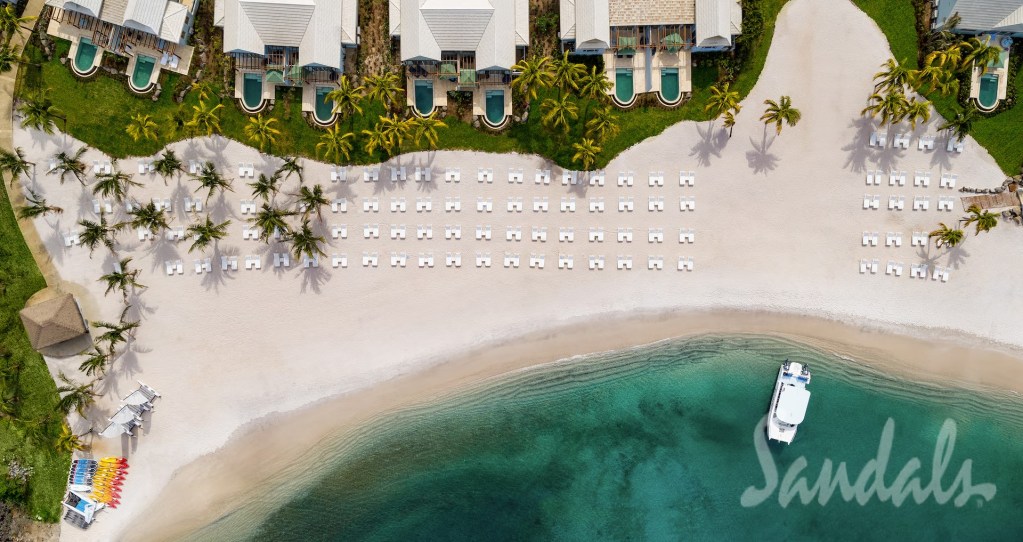 Sandals St Vincent Beach